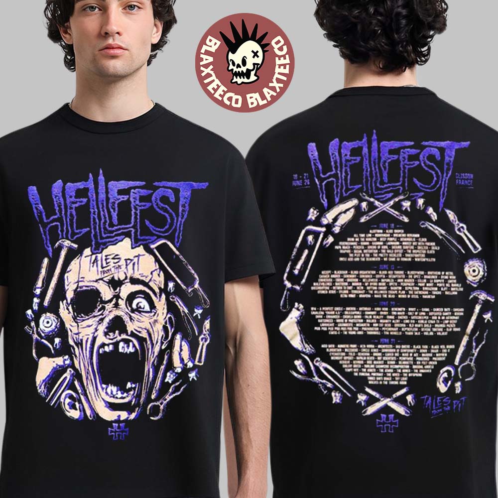 Hellfest 2026 Tales From The Pit Sanctuary Merch In Clisson France From June 18 To 21 2026 The Butcher T-Shirt - T-Shirt, Sweatshirt, Hoodie