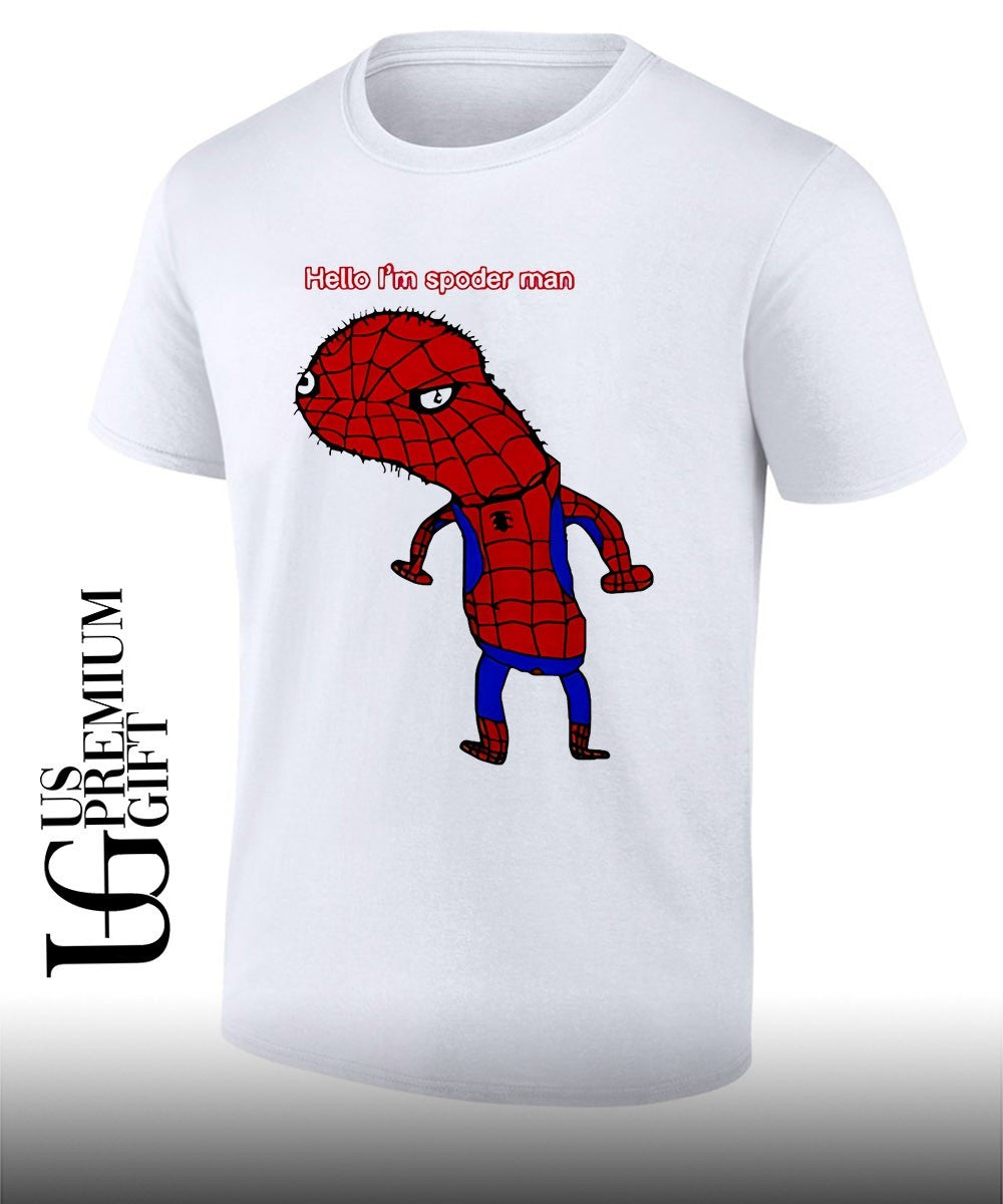 Hello Im Spoderman Spiderman shirt Unisex T-shirt, Sweatshirt, Hoodie, Long Sleeve Tee - T-Shirt, Sweatshirt, Hoodie