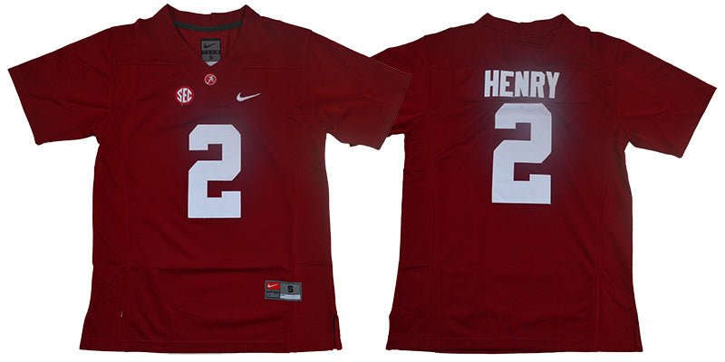 Henry 2 Youth Legend Red College Football Jersey football jersey product view 1
