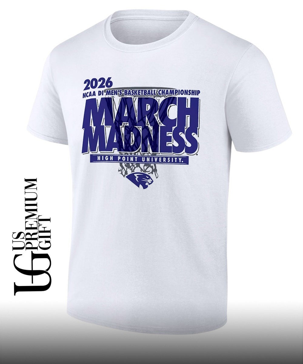 High Point University March Madness NCAA D1 Mens basketball Championship 2026 shirt Unisex T-shirt, Sweatshirt, Hoodie, Long Sleeve Tee - T-Shirt, Sweatshirt, Hoodie