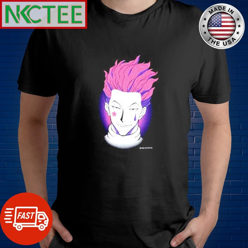Hisoka Morow head shirt Unisex T-shirt, Sweatshirt, Hoodie, Long Sleeve Tee - T-Shirt, Sweatshirt, Hoodie