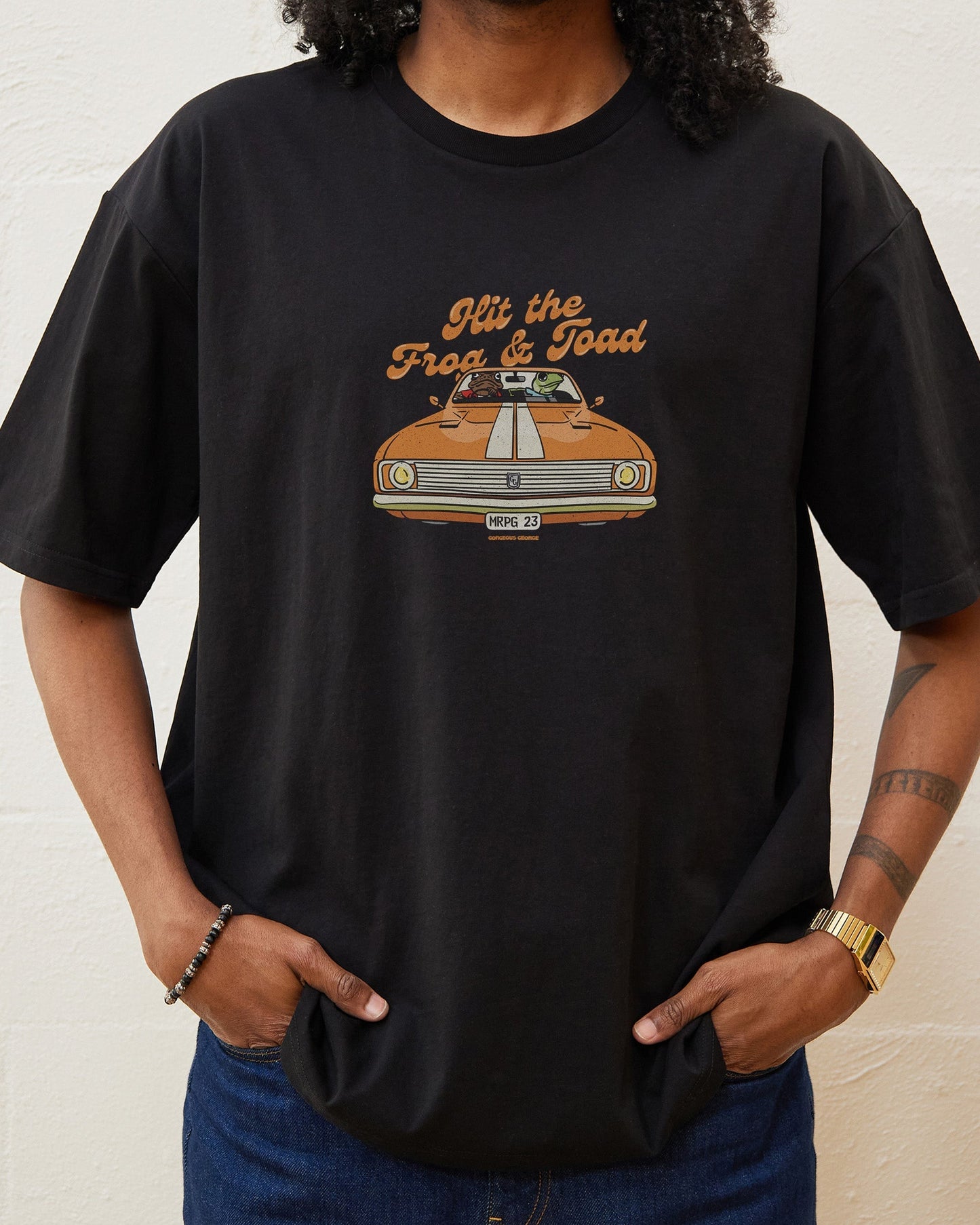 Hit the Frog and Toad T-Shirt Unisex T-shirt, Sweatshirt, Hoodie, Long Sleeve Tee - T-Shirt, Sweatshirt, Hoodie