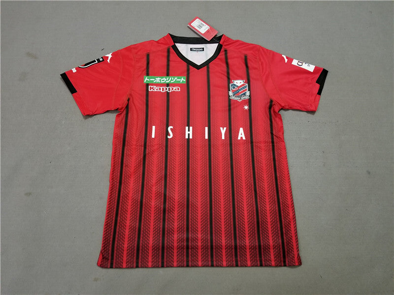 Hokkaido Consadole Sapporo home red 19-20 season soccer jersey 1 sports jersey product view 1
