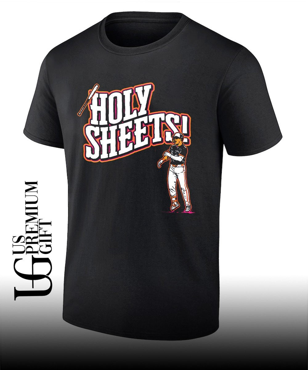 Holy Sheets Gavin Sheets San Diego Padres baseball bat toss shirt Unisex T-shirt, Sweatshirt, Hoodie, Long Sleeve Tee - T-Shirt, Sweatshirt, Hoodie