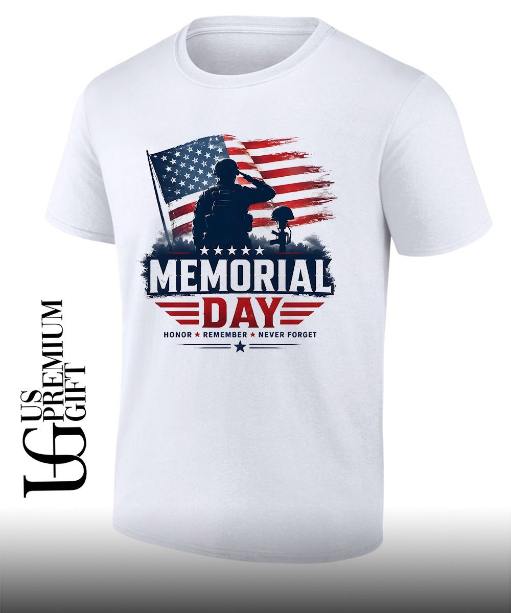 Honor remember never forget memorial day 2026 shirt Unisex T-shirt, Sweatshirt, Hoodie, Long Sleeve Tee - T-Shirt, Sweatshirt, Hoodie