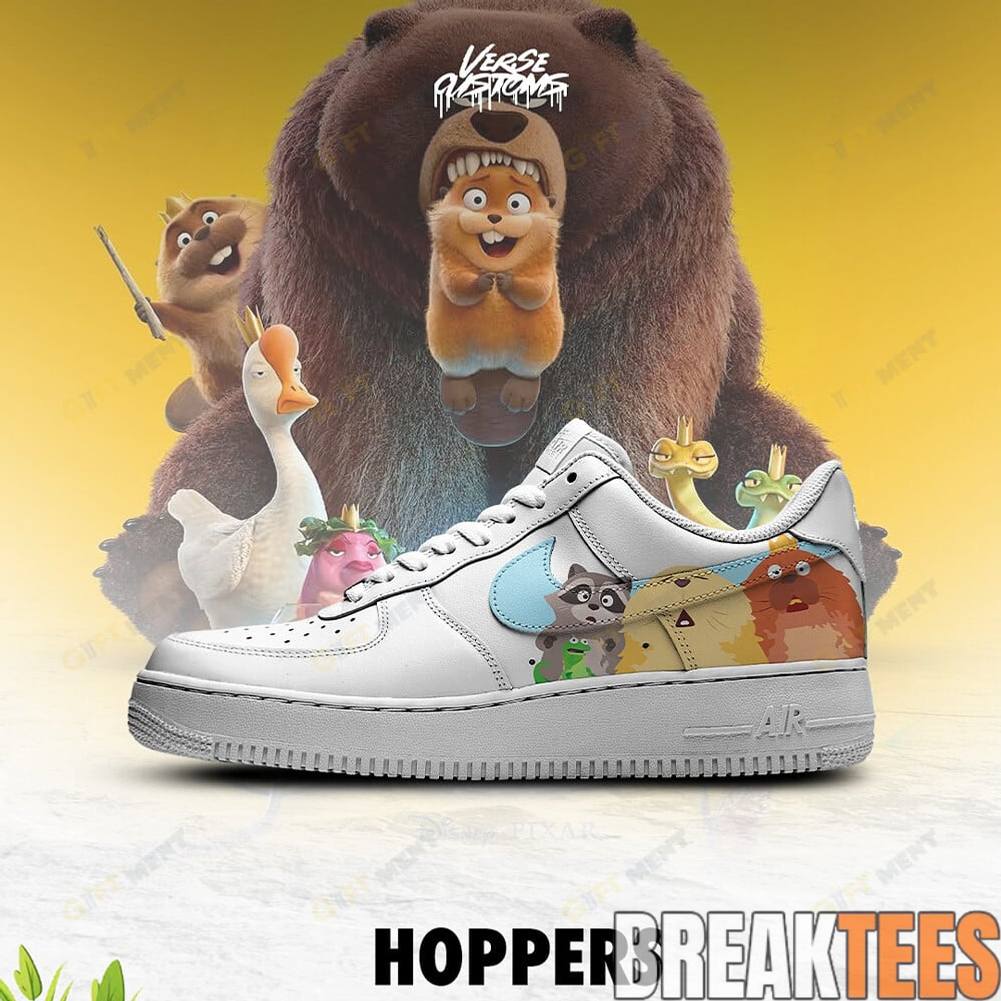 Hoppers Movie Special Air Force 1 Sneaker Unisex T-shirt, Sweatshirt, Hoodie, Long Sleeve Tee - T-Shirt, Sweatshirt, Hoodie
