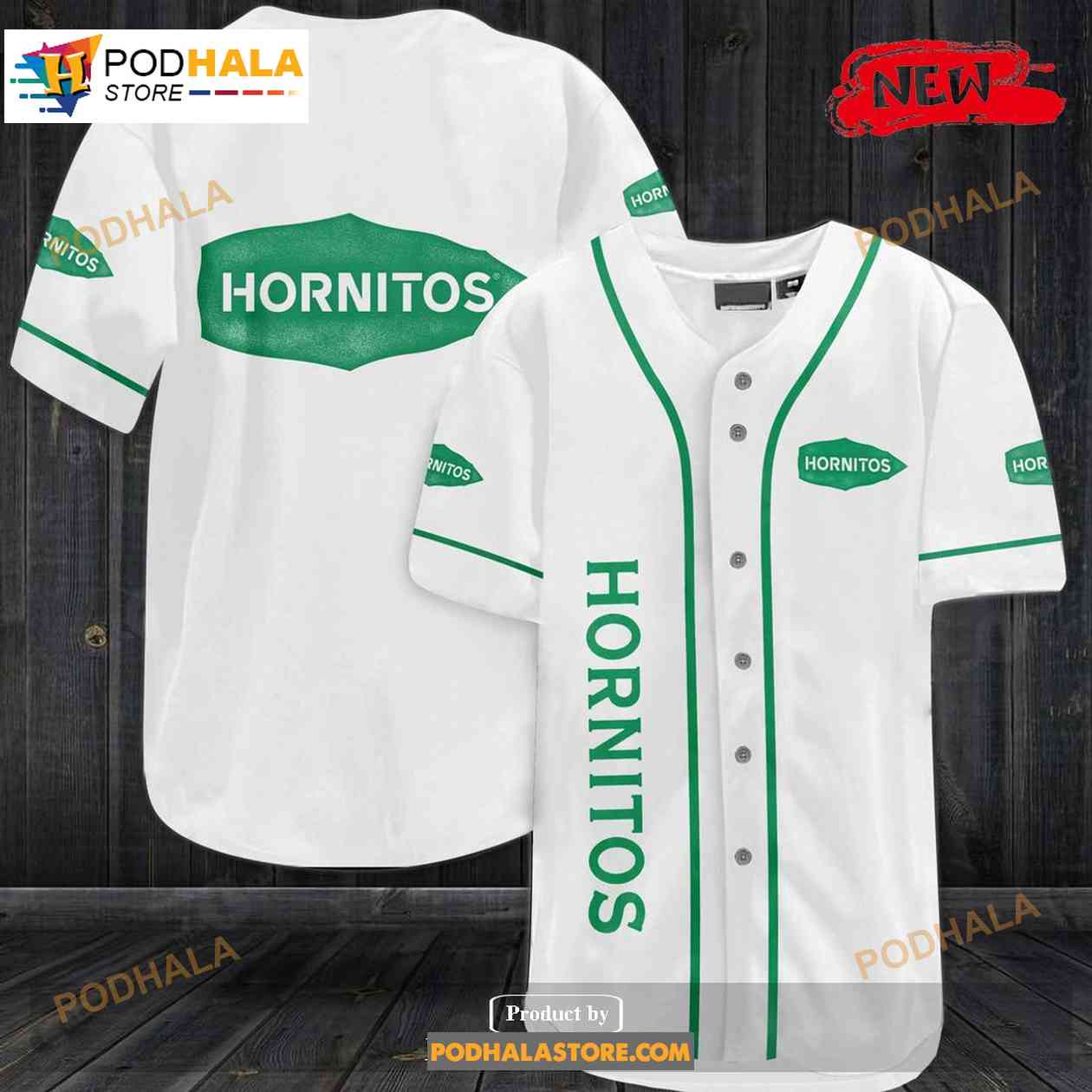 Hornitos Tequila Baseball Jersey baseball jersey product view 1