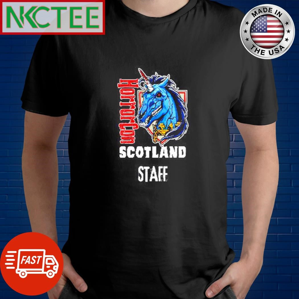 Horror Con Scotland shirt Unisex T-shirt, Sweatshirt, Hoodie, Long Sleeve Tee - T-Shirt, Sweatshirt, Hoodie