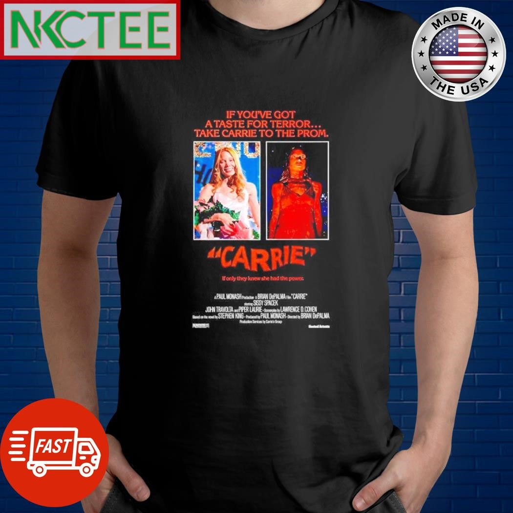 Horror film Carrie shirt Unisex T-shirt, Sweatshirt, Hoodie, Long Sleeve Tee - T-Shirt, Sweatshirt, Hoodie