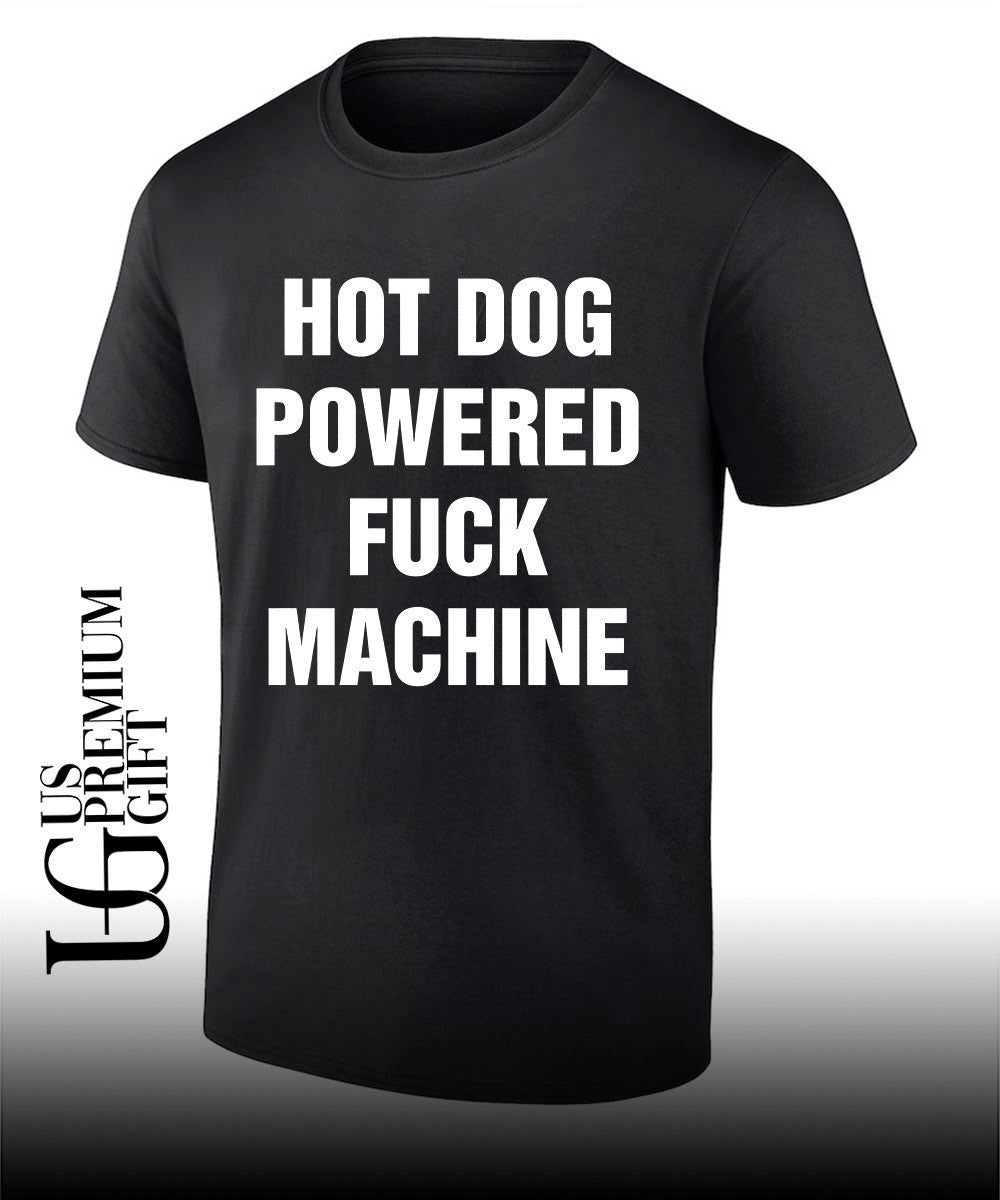 Dog Powered Fuck Machine shirt Unisex T-shirt, Sweatshirt, Hoodie, Long Sleeve Tee - T-Shirt, Sweatshirt, Hoodie