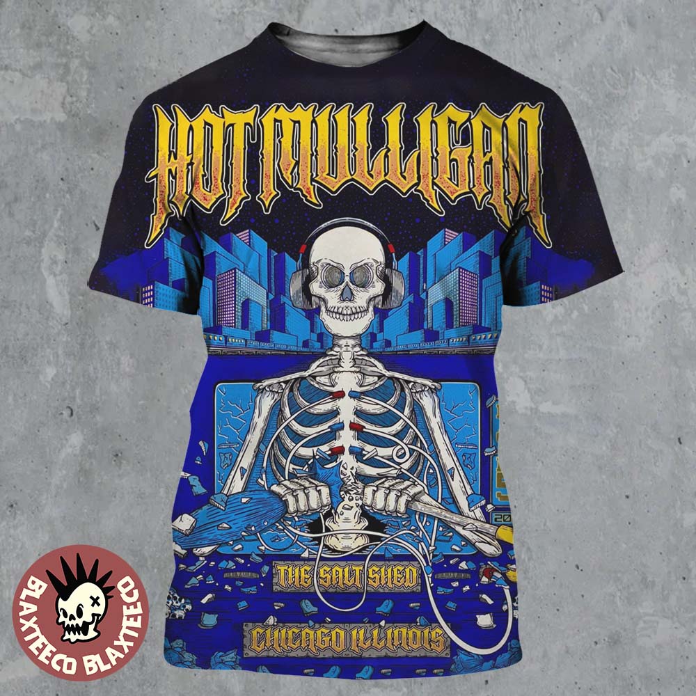 Mulligan Chicago Illinois 2025 Shows Poster At The Salt Shed On December 4 And 5 2025 All Over Print Shirt - T-Shirt, Sweatshirt, Hoodie