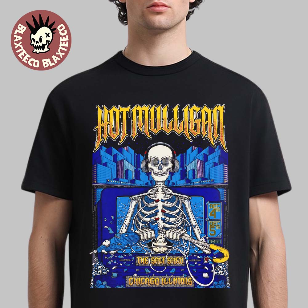 Mulligan Chicago Illinois 2025 Shows Poster At The Salt Shed On December 4 And 5 2025 T-Shirt - T-Shirt, Sweatshirt, Hoodie