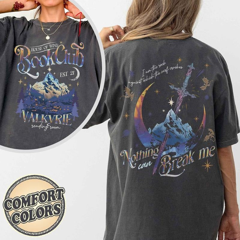 House Wind Book Club Comfort Colors Sarah J Maas - Adult & Kids T-Shirts, Sweatshirts & Hoodies apparel design preview 1