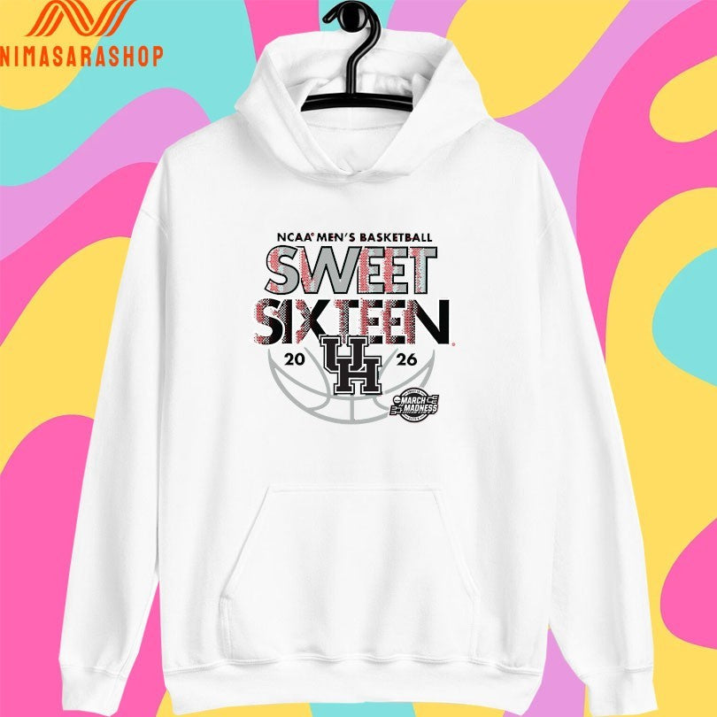 Houston Cougars Ncaa Men's Basketball Sweet Sixteen - Adult & Kids T-Shirts, Sweatshirts & Hoodies apparel design preview 2