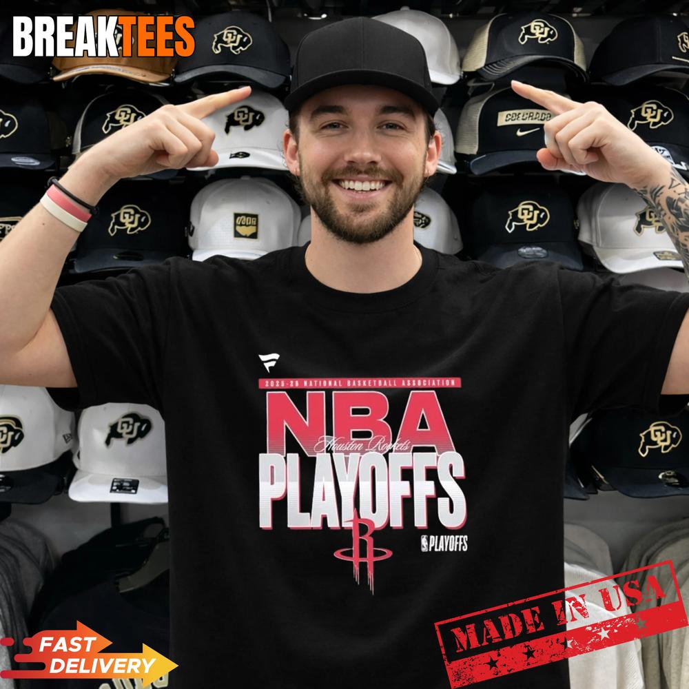 Houston Rockets 2026 NBA Playoffs Shirt Unisex T-shirt, Sweatshirt, Hoodie, Long Sleeve Tee - T-Shirt, Sweatshirt, Hoodie