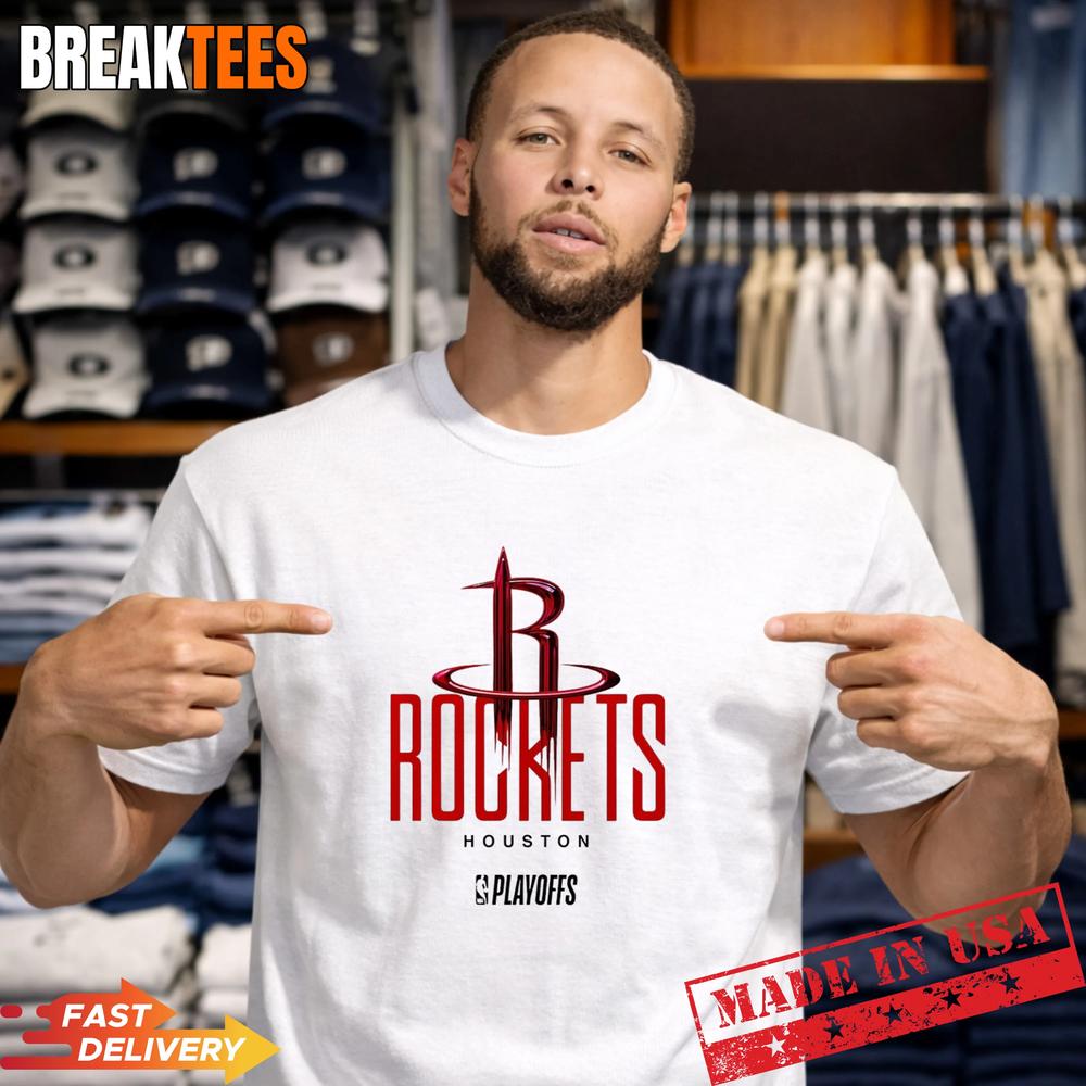 Houston Rockets NBA Playoff 2026 logo T-Shirt Unisex T-shirt, Sweatshirt, Hoodie, Long Sleeve Tee - T-Shirt, Sweatshirt, Hoodie