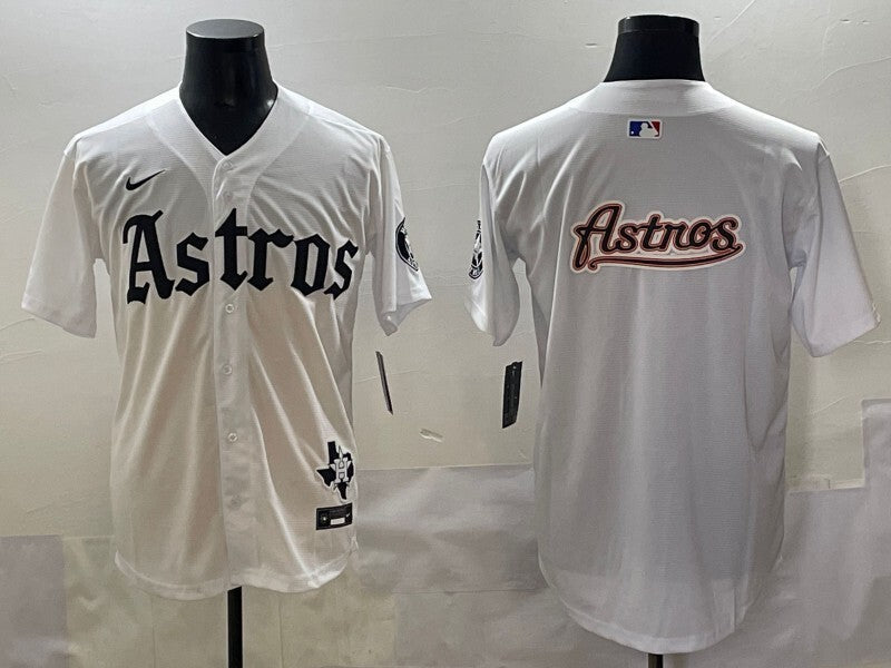 Houston Astros Astros 5 Collaboration Style 1 Baseball Jersey baseball jersey product view 1