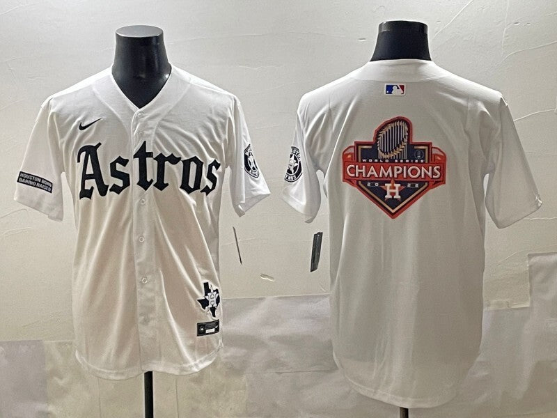 Houston Astros Astros 5 Collaboration Style 15 Baseball Jersey baseball jersey product view 1