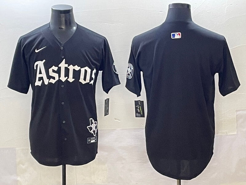 Houston Astros Astros 5 Collaboration Style 7 Baseball Jersey baseball jersey product view 1