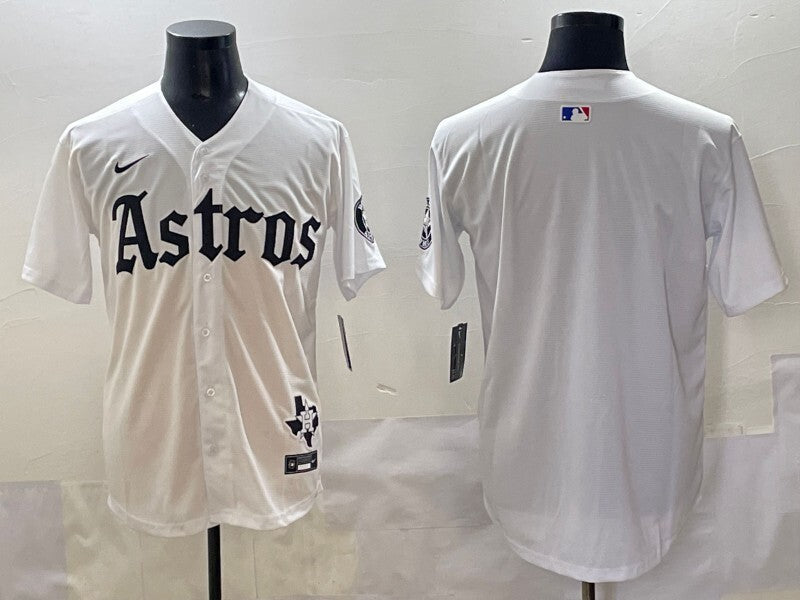 Houston Astros Astros 5 Collaboration Style 9 Baseball Jersey baseball jersey product view 1