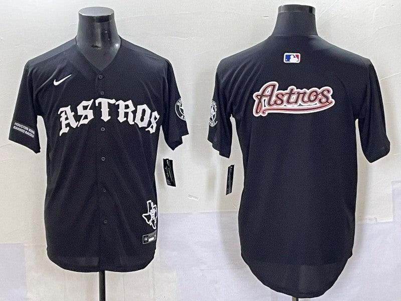 Houston Astros Astros 7 Collaboration Style 7 Baseball Jersey baseball jersey product view 1