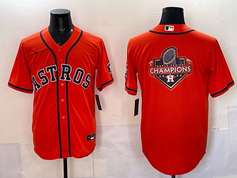 Houston Astros Astros Adult Style 2 Baseball Jersey baseball jersey product view 1