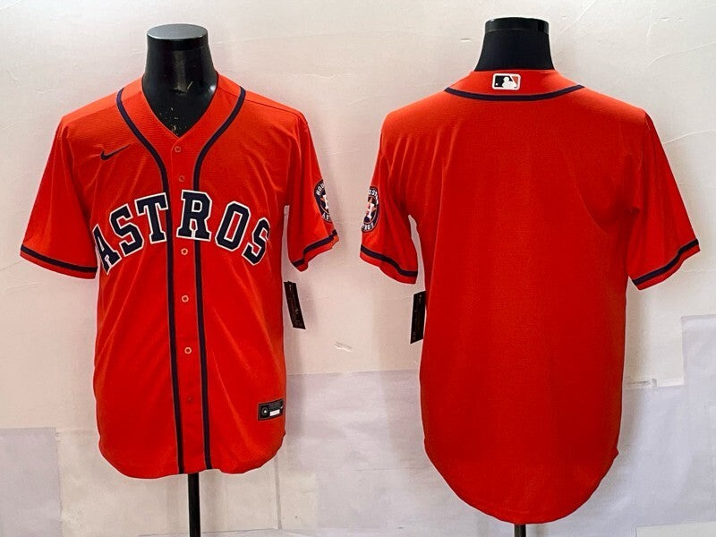 Houston Astros Astros Adult Style 6 Baseball Jersey baseball jersey product view 1