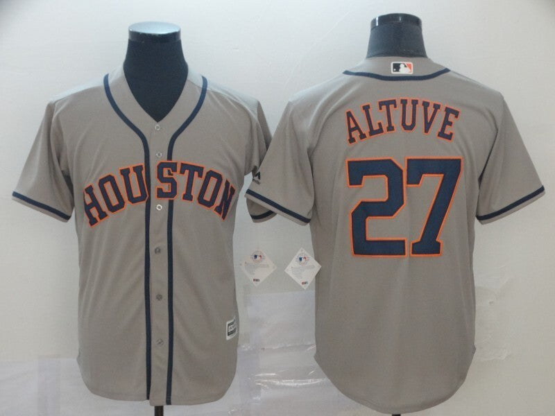 Houston Astros #27 Jose Altuve Style 4 Baseball Jersey baseball jersey product view 1
