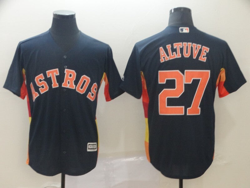 Houston Astros #27 Jose Altuve Style 6 Baseball Jersey baseball jersey product view 1