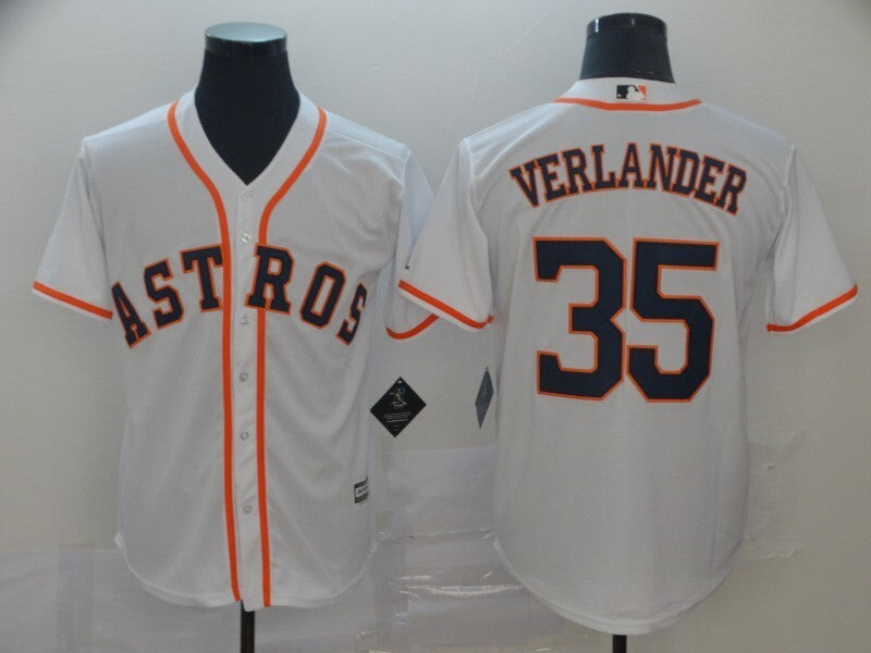 Houston Astros #35 Justin Verlande Style 2 Baseball Jersey baseball jersey product view 1