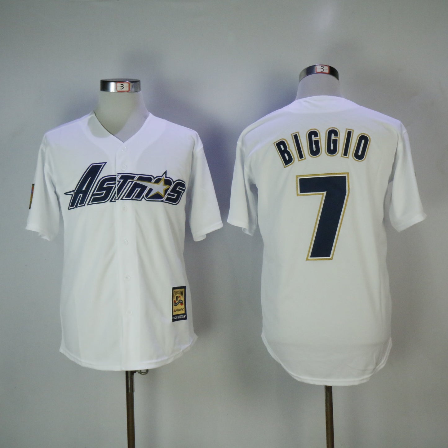 Houston Astros #7 Craig Biggio Style 7 Baseball Jersey baseball jersey product view 1