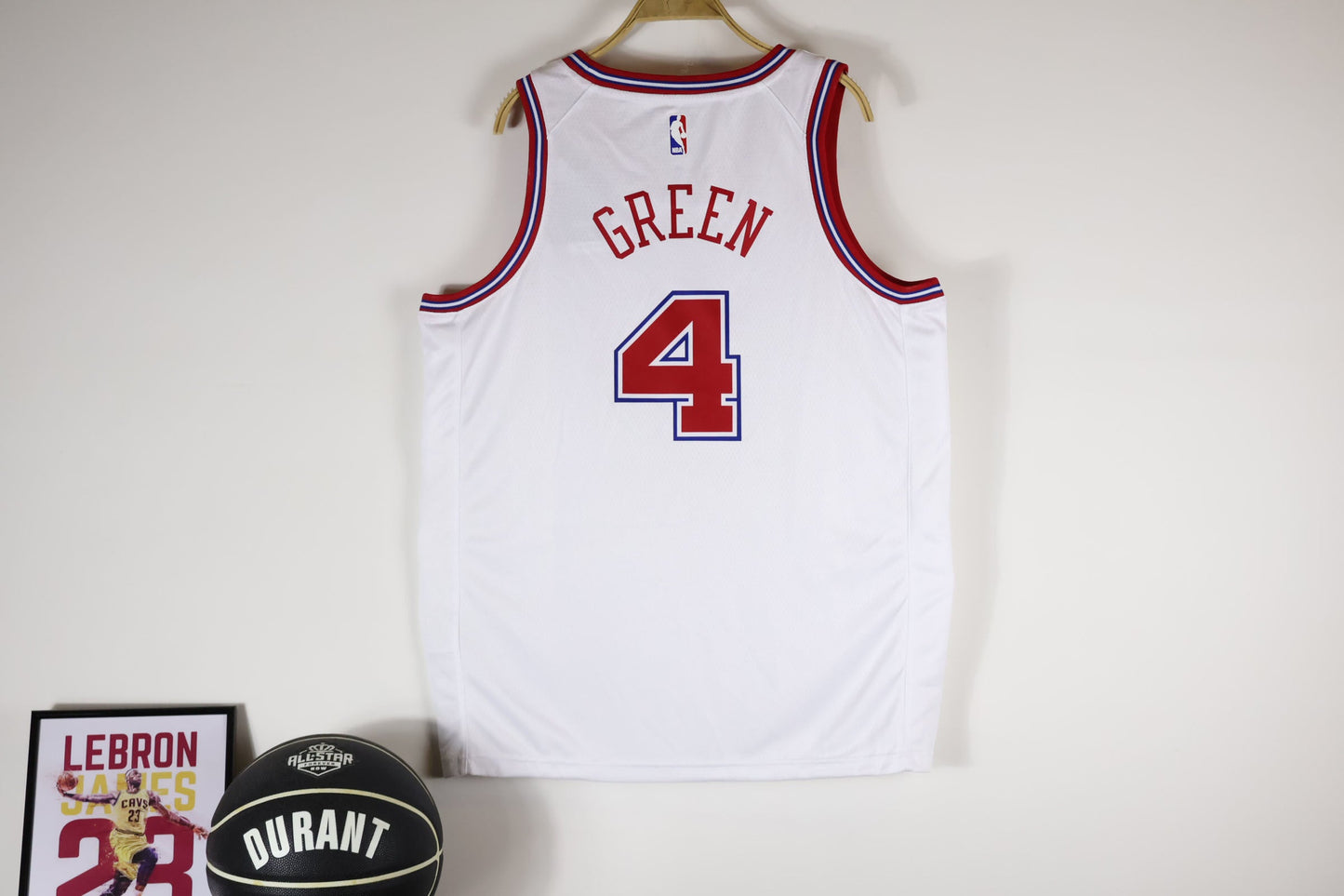 Houston Rockets #4 Jalen Green 2324 city jersey white Style 1 Basketball Jersey basketball jersey product view 1