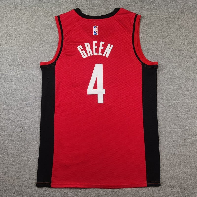 Houston Rockets #4 Jalen Green Rockets 4s-xxl Style 1 Basketball Jersey basketball jersey product view 1