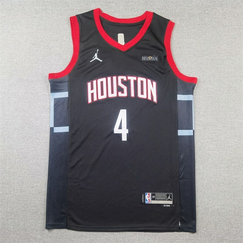 Houston Rockets #4 Jalen Green Rockets 4s-xxl Style 4 Basketball Jersey basketball jersey product view 1