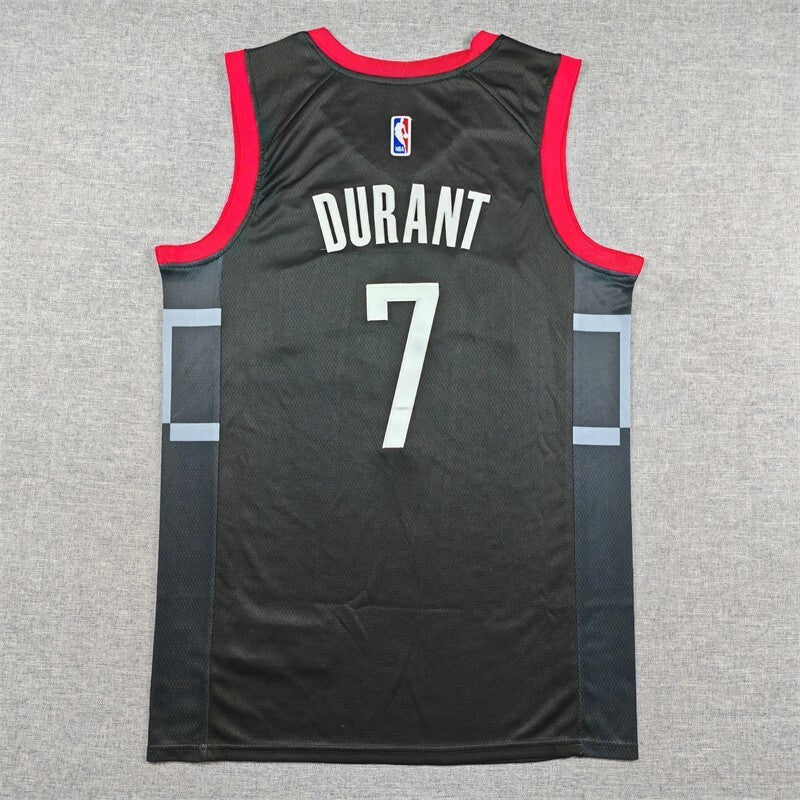 Houston Rockets #7 Kevin Durant Rockets 7 Black s-xxl Style 1 Basketball Jersey basketball jersey product view 1