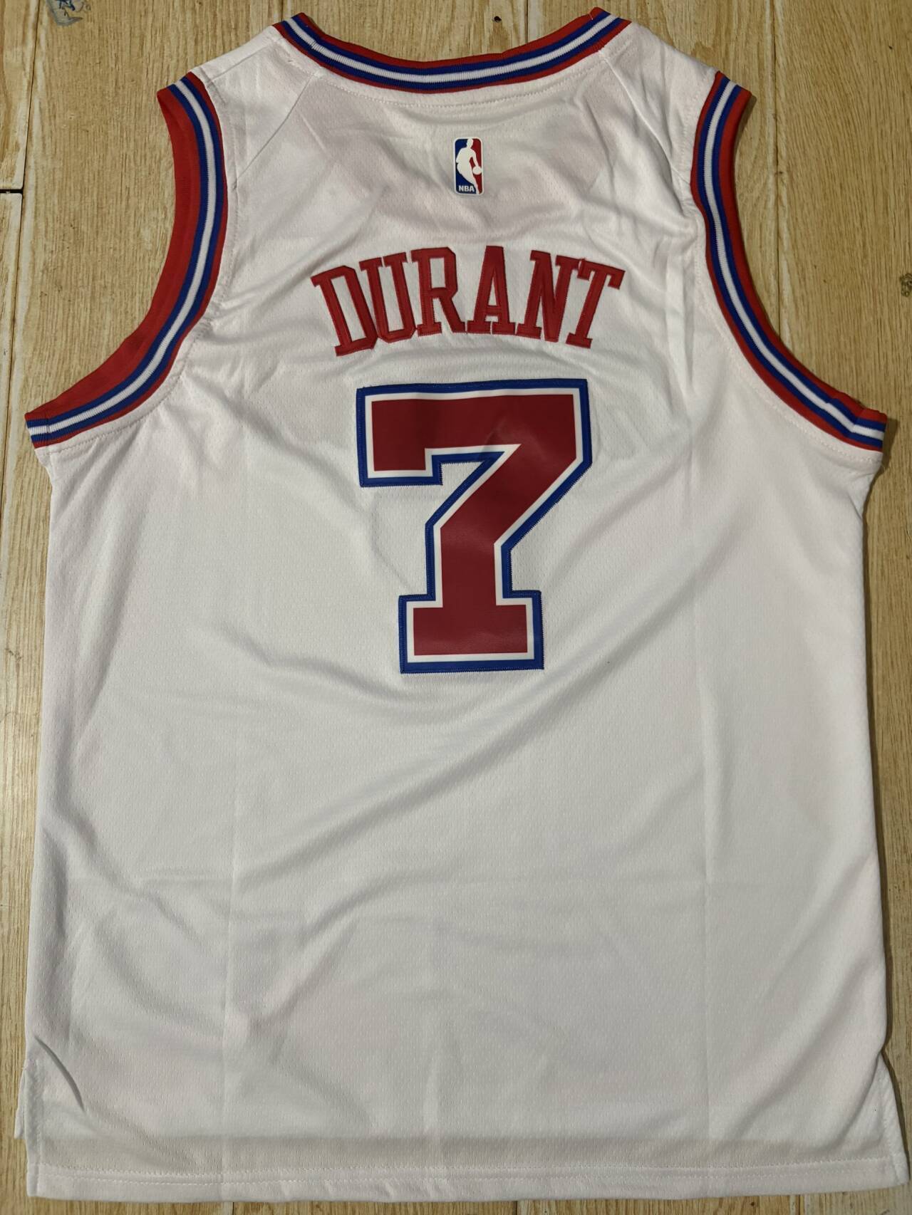 Houston Rockets #7 Kevin Durant White Rockets 7 City Edition Style 1 Basketball Jersey basketball jersey product view 1