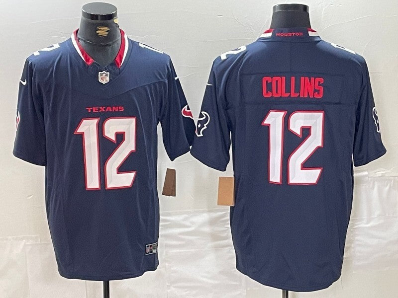 Houston Texans #12 Nico Collins V3 Style 2 Football Jersey football jersey product view 1