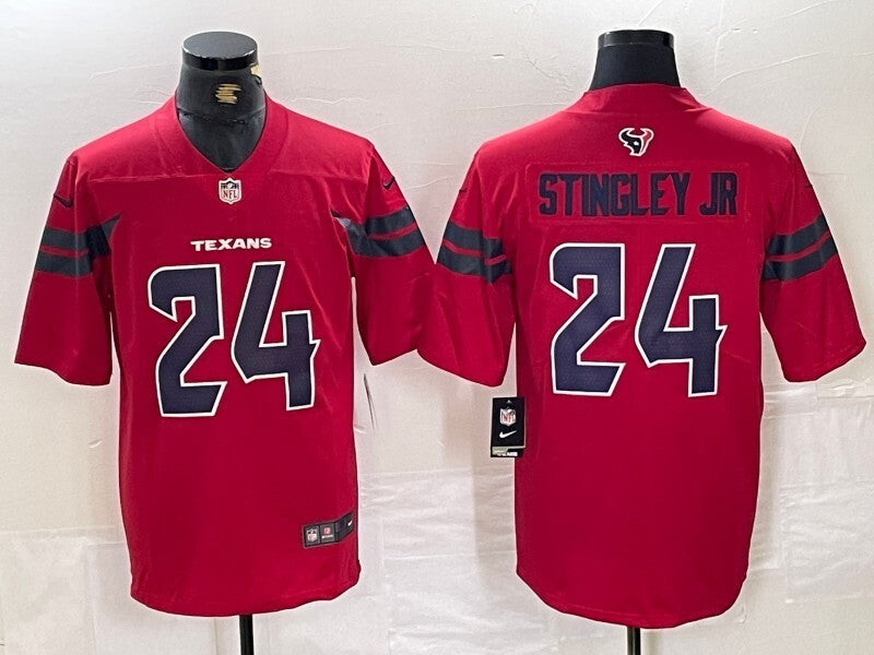 Houston Texans #24 Derek Stingley Jr. V3 Style 1 Football Jersey football jersey product view 1