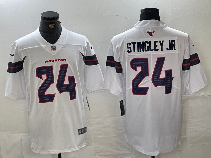Houston Texans #24 Derek Stingley Jr. V3 Style 2 Football Jersey football jersey product view 1