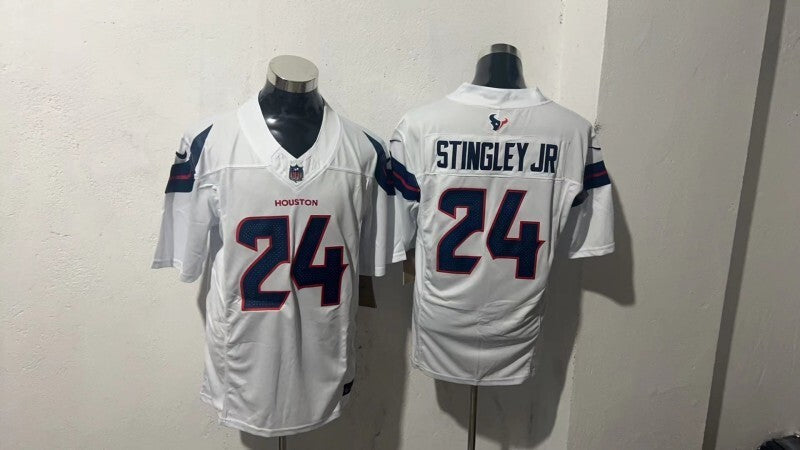 Houston Texans #24 Derek Stingley Jr Style 5 Football Jersey football jersey product view 1