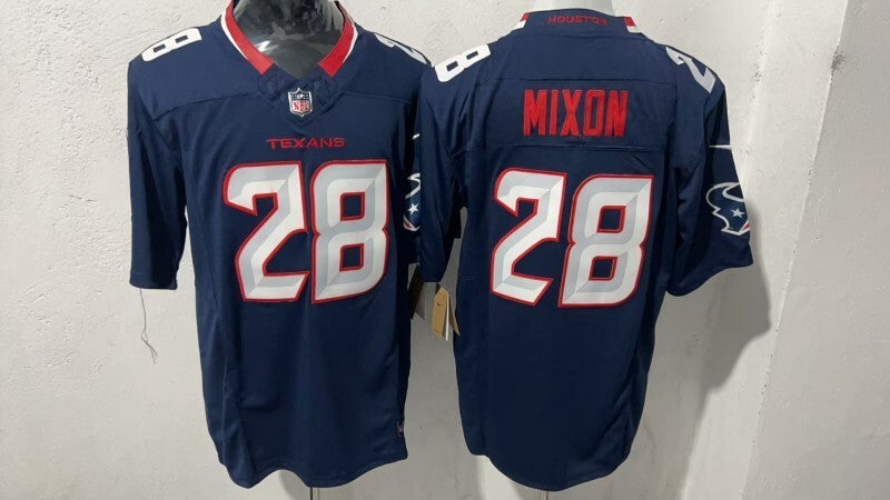 Houston Texans #28 Joe Mixon Style 3 Football Jersey football jersey product view 1