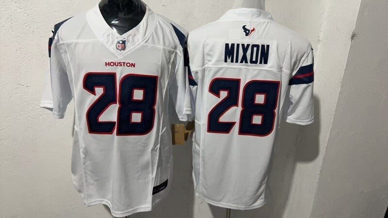 Houston Texans #28 Joe Mixon Style 4 Football Jersey football jersey product view 1