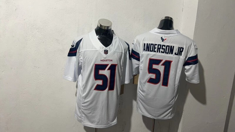 Houston Texans #51 Will Anderson Jr Style 4 Football Jersey football jersey product view 1