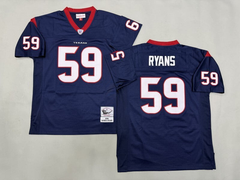 Houston Texans #59 Ryan Houston Texans Team Style 2 Football Jersey football jersey product view 1