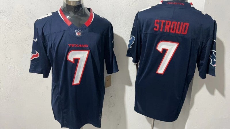Houston Texans #7 C.J. Stroud Style 4 Football Jersey football jersey product view 1