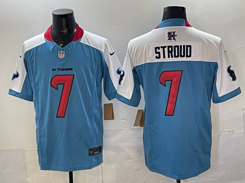 Houston Texans #7 C.J. Stroud V3 Style 1 Football Jersey football jersey product view 1