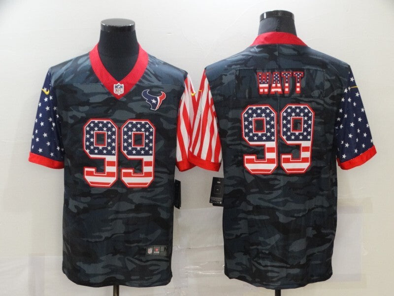 Houston Texans #99 J.J. Watt Football Jersey football jersey product view 1