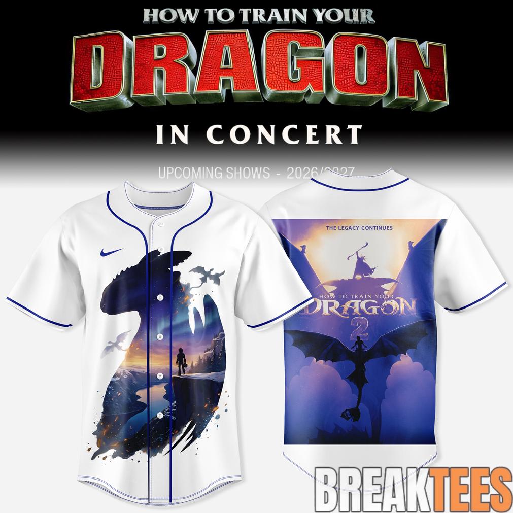 How To Train Your Dragon – In Concert Limited Baseball Jersey baseball jersey product view 1