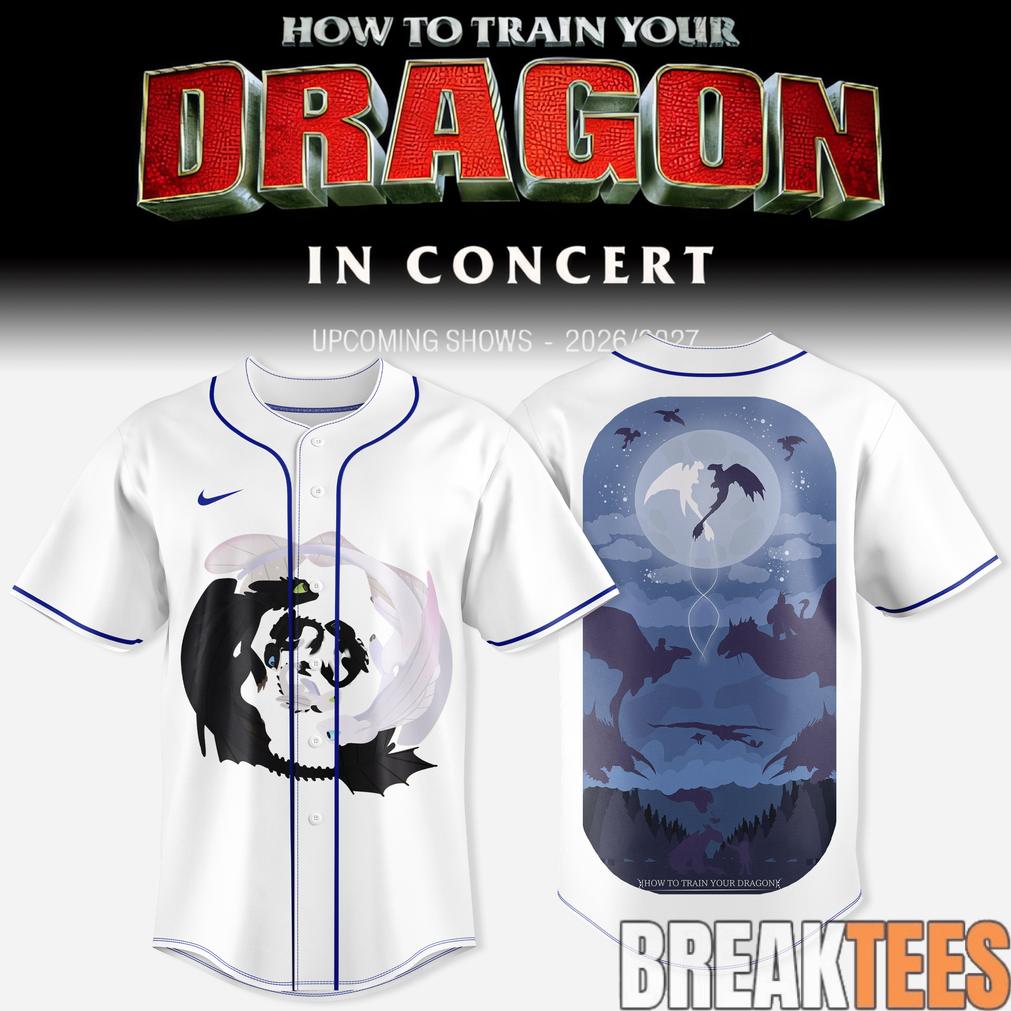 How To Train Your Dragon – In Concert Limited Baseball Jersey baseball jersey product view 2