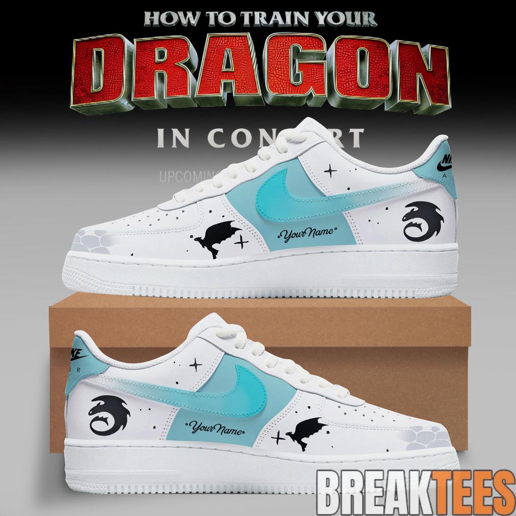 How To Train Your Dragon  In Concert Limited Edition Air Force 1 Shoes Unisex T-shirt, Sweatshirt, Hoodie, Long Sleeve Tee - T-Shirt, Sweatshirt, Hoodie